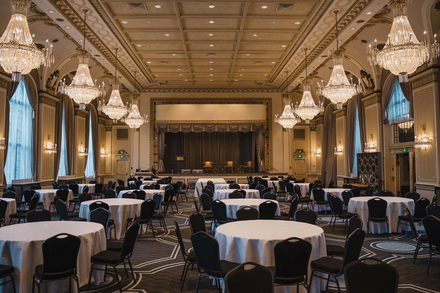 Grand Ballroom of The Gilded Harbor